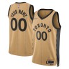 Camiseta Hombre Toronto Raptors Personalizadas 2023-24 Nike City Edition Oro Swingman Camiseta Hombre Toronto Raptors Personalizadas 2023-24 Nike City Edition Oro Swingman
